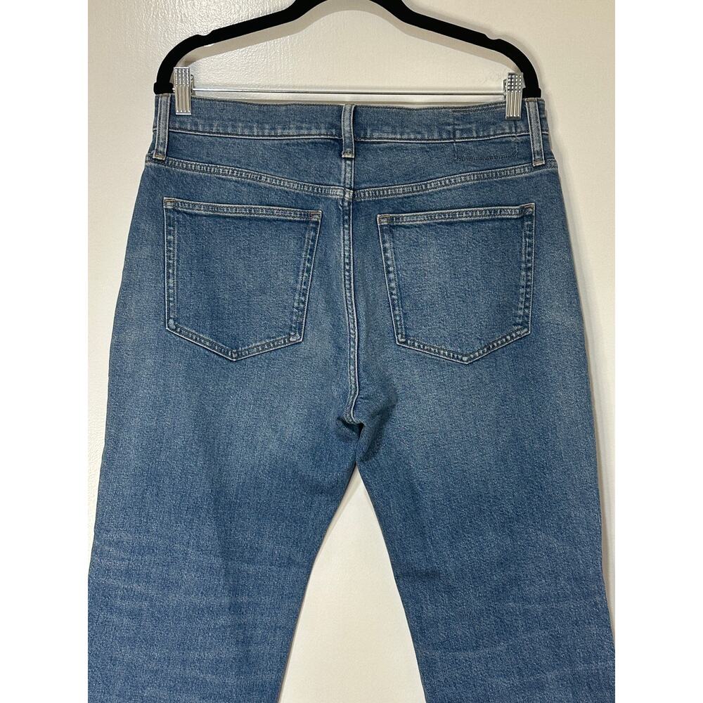 J. Crew Nipped Straight High Rise Jeans Semi-Stretch Charlotte Wash Size 30 NWT - Picture 12 of 16